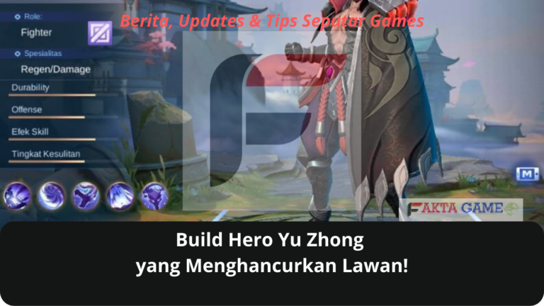 Build Hero Yu Zhong yang Menghancurkan Lawan!